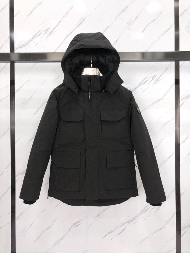 Canada Goose Canada Goose Black Down Hooded Parka Jacket - Buy on Kakobuysheetfind