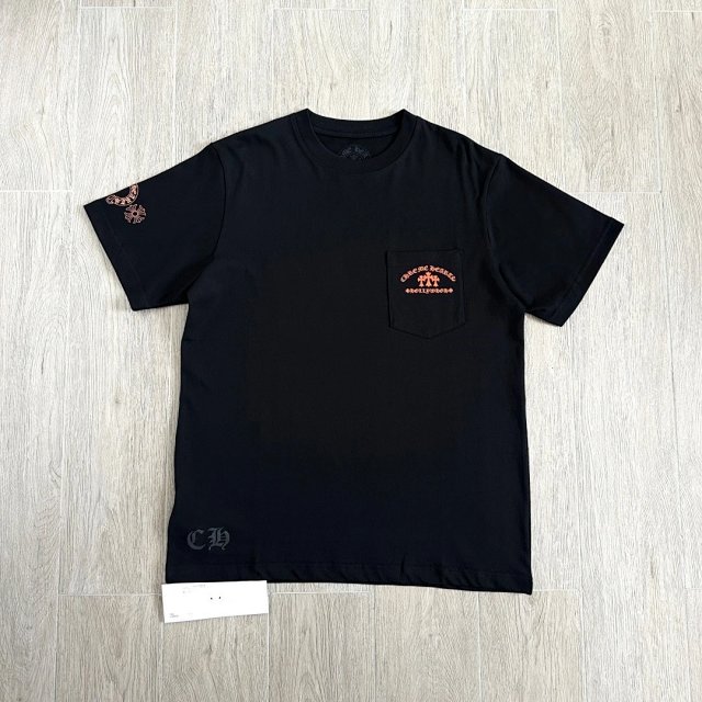Chrome Hearts Chrome Hearts Black Short Sleeve Cotton Pocket Cross Tee - Buy on Kakobuysheetfind