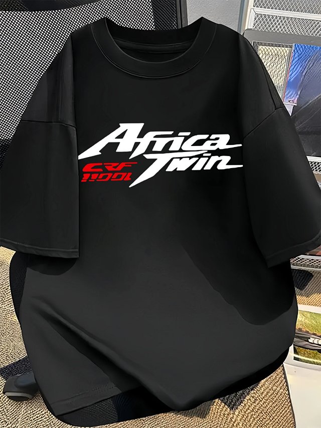 Other Africa Twin Black Cotton Motorcycle T-Shirt Unisex - Buy on Kakobuysheetfind