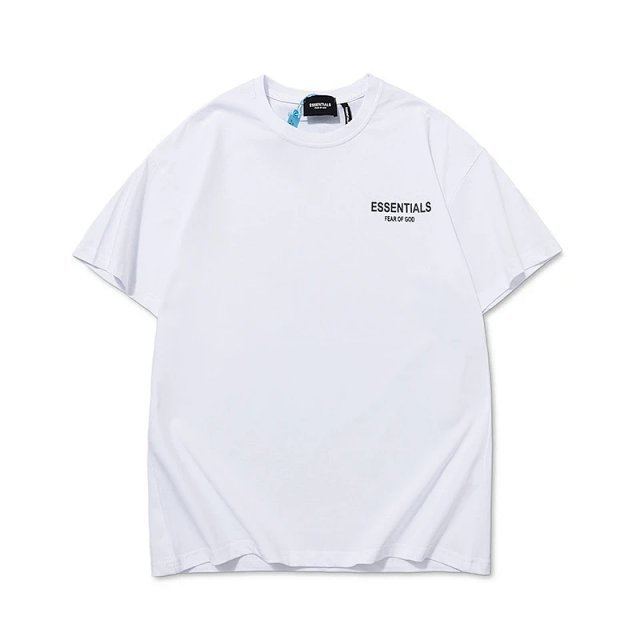  Essentials Essentials White Cotton T-Shirt Unisex Streetwear Top - Buy on Kakobuysheetfind