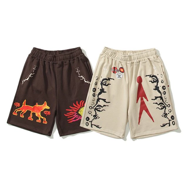 Cactus Jack Cactus Jack Flame Dog Sun Print Street Shorts - Buy on Kakobuysheetfind