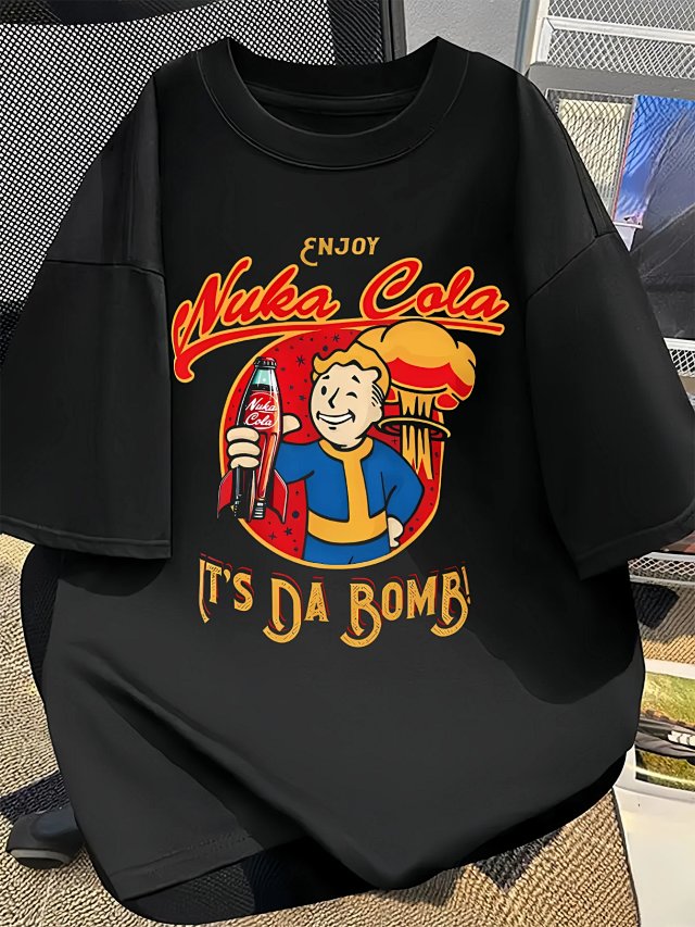 Other Nuka Cola Retro Cartoon Black T-Shirt Unisex - Buy on Kakobuysheetfind
