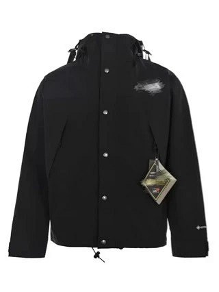 The North Face The North Face Black Hooded Nylon Windbreaker Jacket - Buy on Kakobuysheetfind