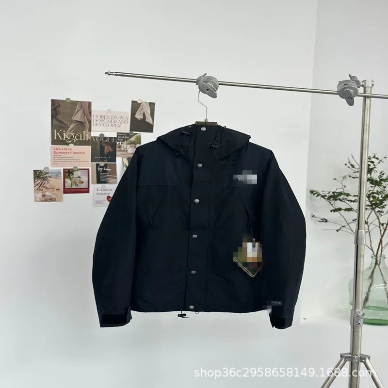 The North Face The North Face Black Hooded Windproof Shell Jacket - Buy on Kakobuysheetfind