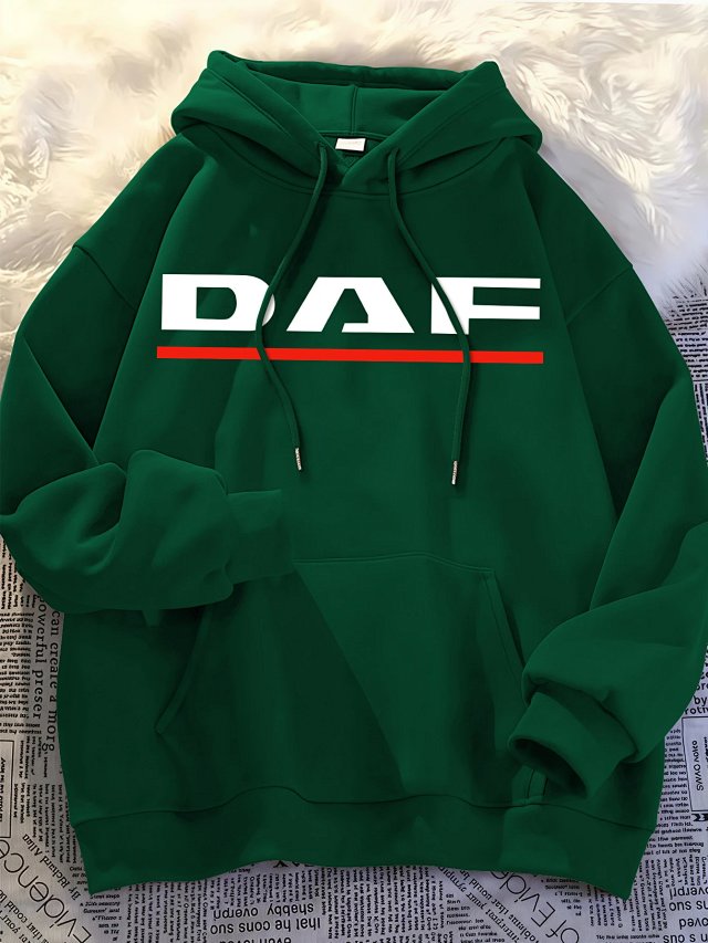 Other DAF Green Hoodie Unisex Streetwear Winter Pullover - Buy on Kakobuysheetfind