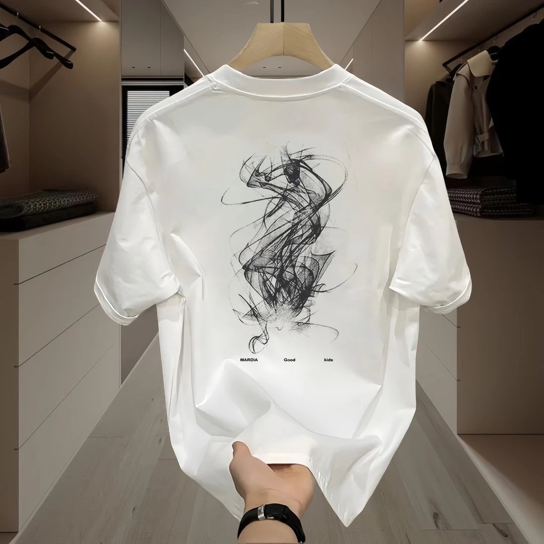 Other MARJUA White Smoke Totem Unisex Loose Fit T-Shirt - Buy on Kakobuysheetfind