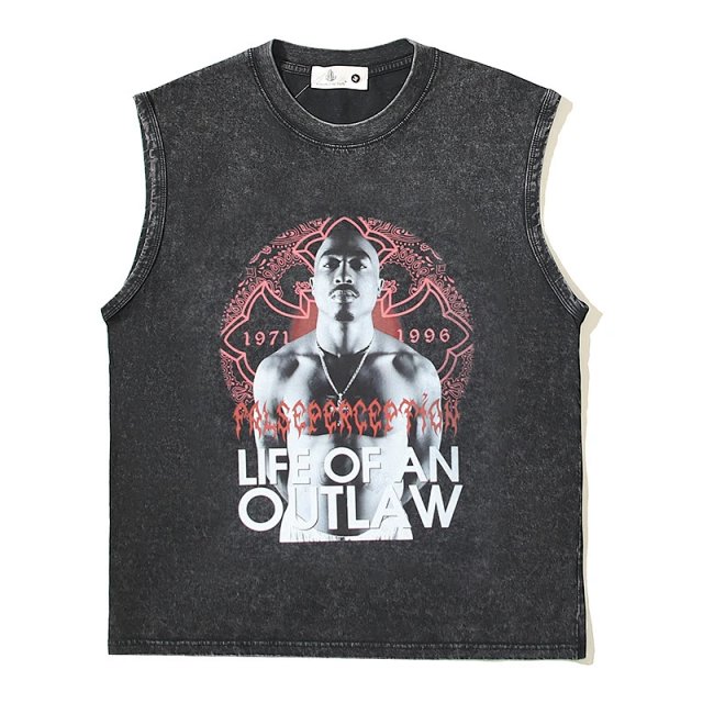 Other BrandX Vintage Black Sleeveless T-Shirt Streetwear Unisex - Buy on Kakobuysheetfind