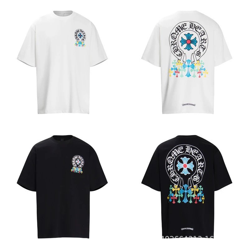 Chrome Hearts Chrome Hearts White Cotton Cross Floral Print Tee - Buy on Kakobuysheetfind