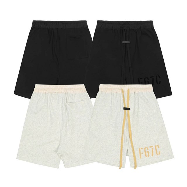  Essentials Essentials FG7C Gray White Cotton Shorts - Buy on Kakobuysheetfind
