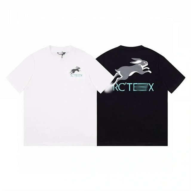 Arc'teryx Arc'teryx Rabbit Logo Cotton T-Shirt Black Ice Blue - Buy on Kakobuysheetfind