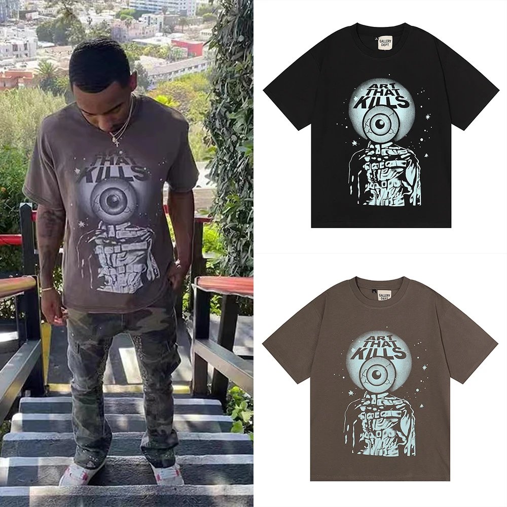 Gallery Dept Gallery Dept Art That Kills Eye Graphic T-Shirt - Buy on Kakobuysheetfind