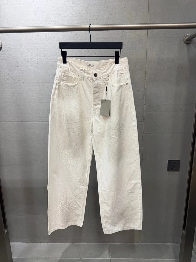Balenciaga Balenciaga Off White Wide Leg Jeans Pants - Buy on Kakobuysheetfind