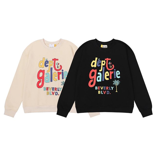 Gallery Dept Gallery Dept Black Beverly Blvd Embroidered Sweatshirt - Buy on Kakobuysheetfind