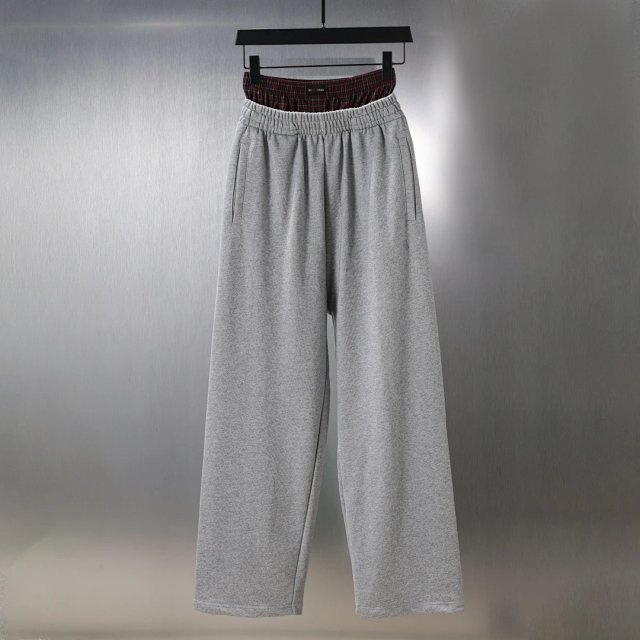 Balenciaga Balenciaga Grey Wide Leg Cotton Terry Sweatpants - Buy on Kakobuysheetfind