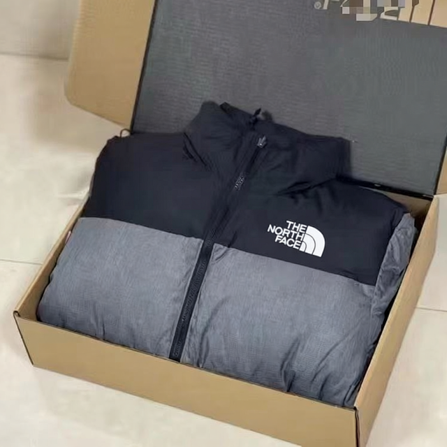 The North Face The North Face Black Gray Colorblock Puffer Jacket - Buy on Kakobuysheetfind