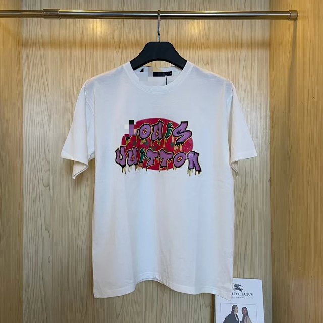 Louis Vuitton Louis Vuitton White Graffiti Logo Cotton T-Shirt - Buy on Kakobuysheetfind