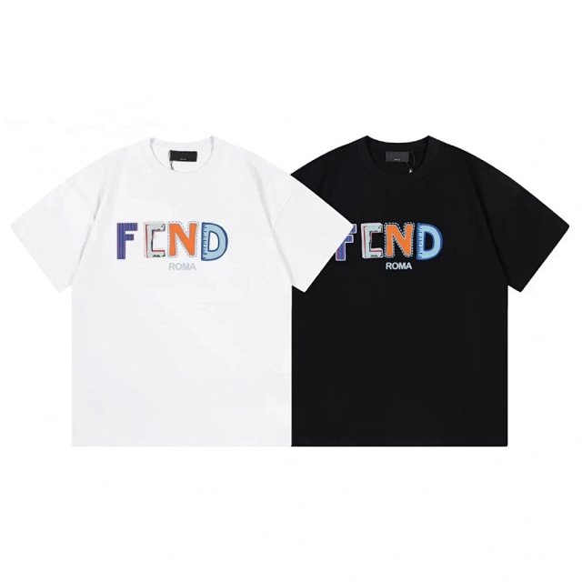 Fendi Fendi Roma Logo White Cotton T-Shirt Unisex Streetwear - Buy on Kakobuysheetfind