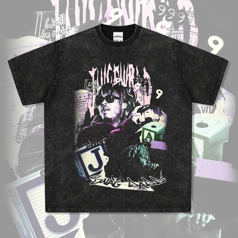 Other SWAG LABEL Vintage Graffiti Black Cotton T-Shirt - Buy on Kakobuysheetfind