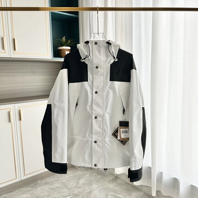 The North Face The North Face GORE-TEX White Black Hooded Jacket - Buy on Kakobuysheetfind
