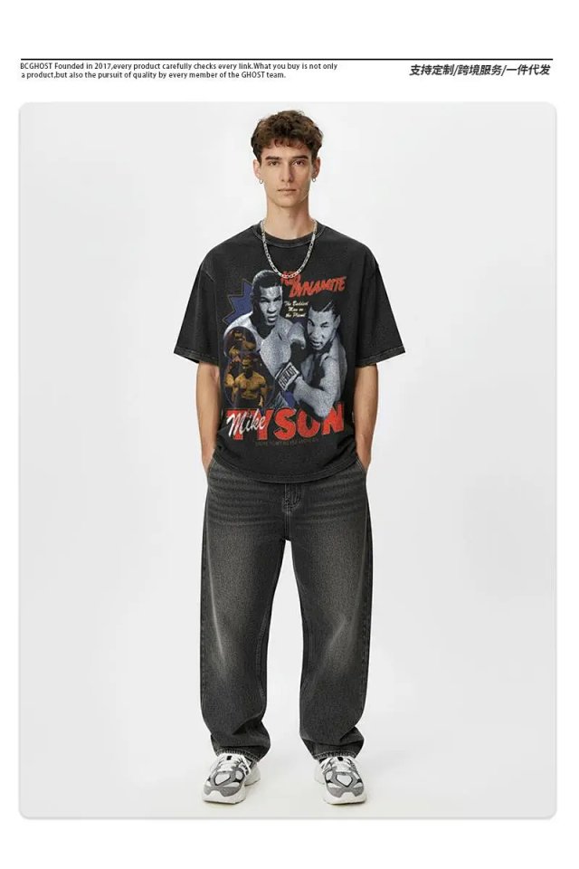 Other BCGHOST Retro Rock 90s Vintage Black T-Shirt - Buy on Kakobuysheetfind