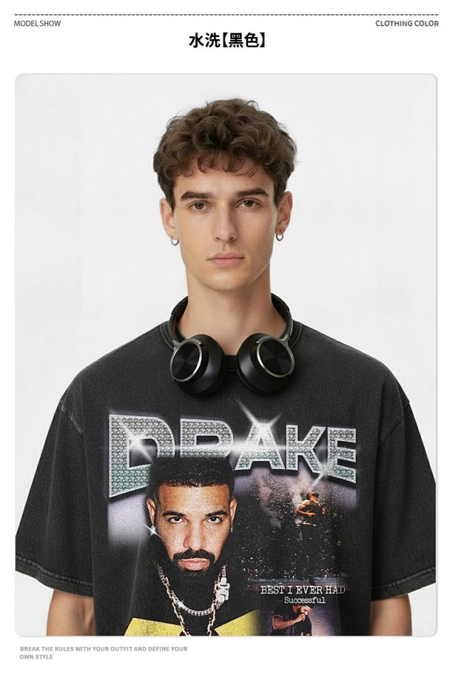 Other RetroSeries Vintage Washed Black Unisex Totem Print T-Shirt - Buy on Kakobuysheetfind