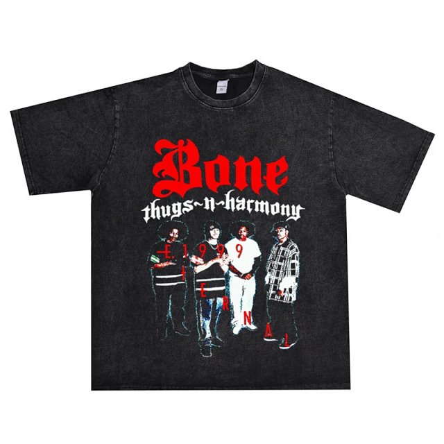 Other Bone Retro Black Gothic Graphic Cotton T-Shirt - Buy on Kakobuysheetfind