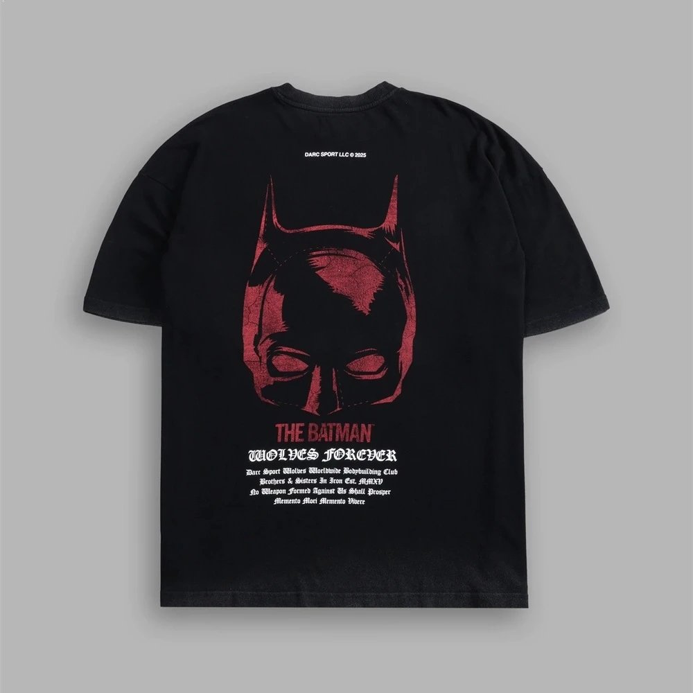 Darc Sport Darc Sport Batman Red Mask Black Cotton T-Shirt - Buy on Kakobuysheetfind