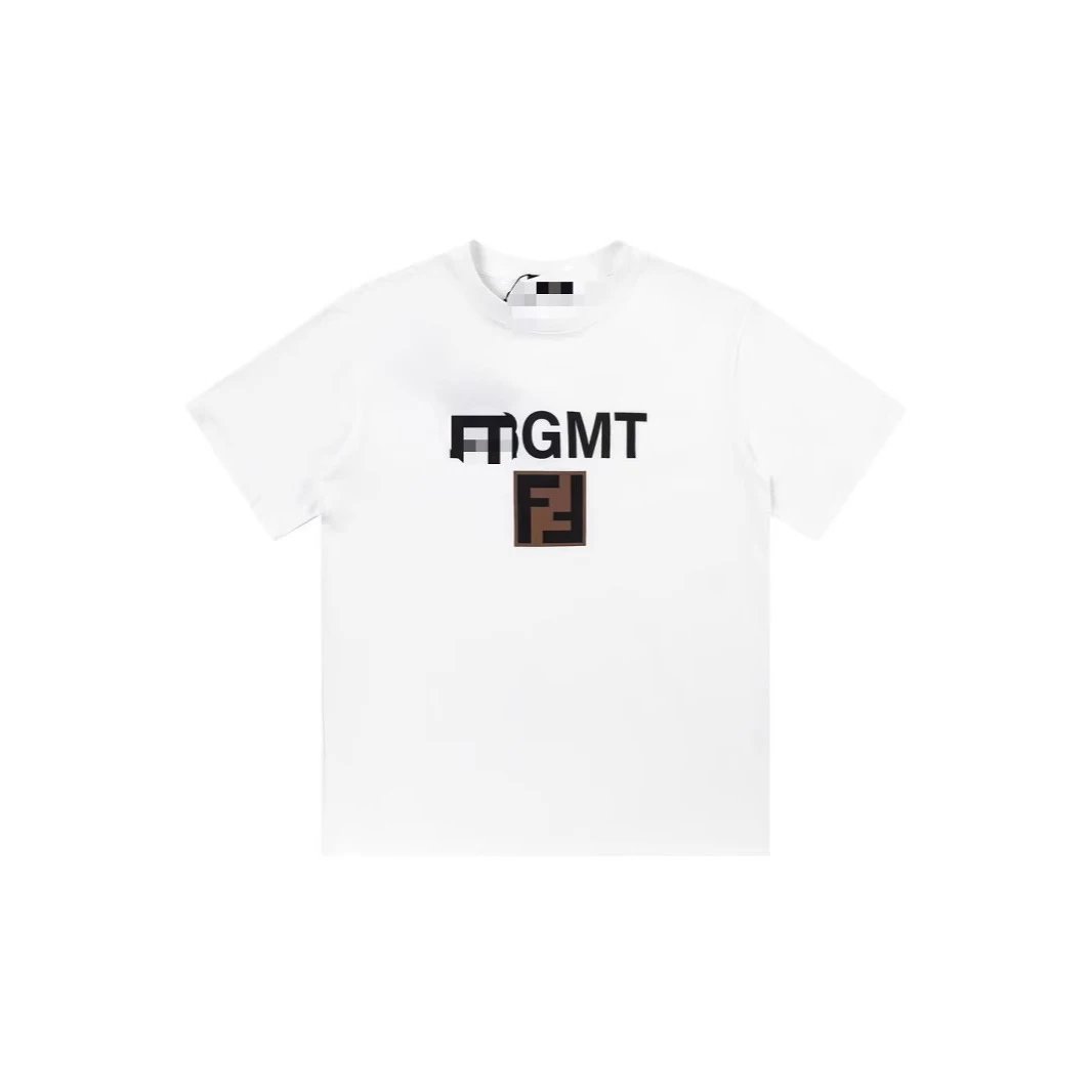 Fendi Fendi x FRGMT White Cotton Logo Crew Neck T-Shirt - Buy on Kakobuysheetfind