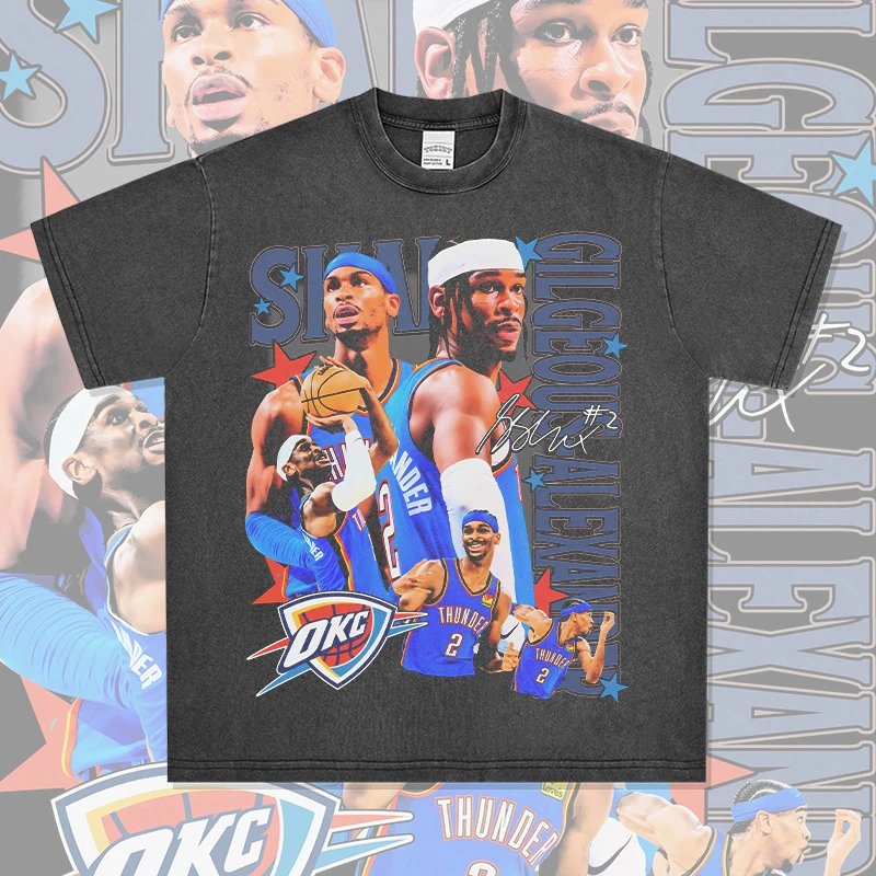Other OKC Retro Series Black Basketball Vintage Unisex T-Shirt - Buy on Kakobuysheetfind