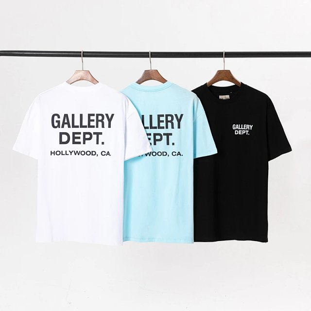 Gallery Dept Gallery Dept White Hollywood Logo Cotton T-Shirt - Buy on Kakobuysheetfind