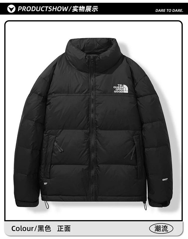 The North Face The North Face Black Stand Collar Down Puffer Jacket - Buy on Kakobuysheetfind