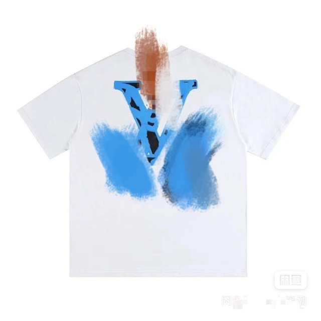 Louis Vuitton Louis Vuitton White V Logo Graffiti Cotton T-Shirt - Buy on Kakobuysheetfind