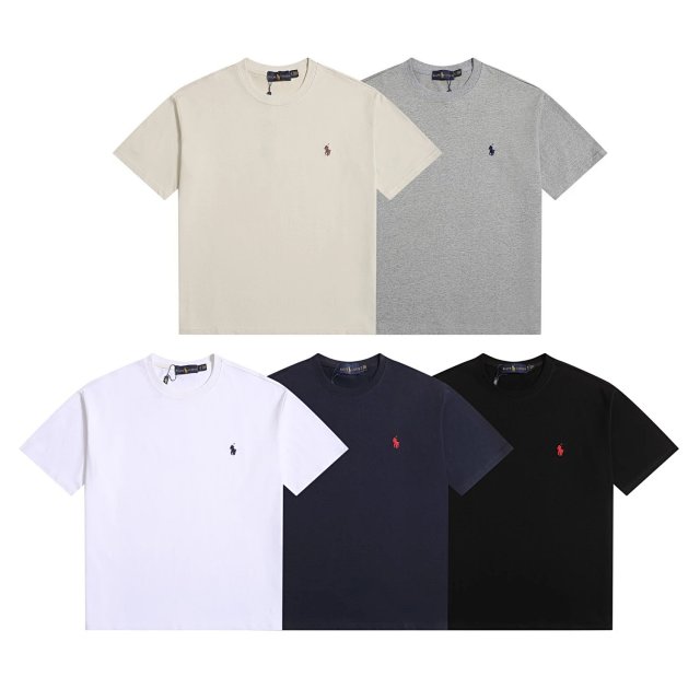 Ralph Lauren Ralph Lauren Cream Cotton Crew Neck Pony Logo T-Shirt - Buy on Kakobuysheetfind
