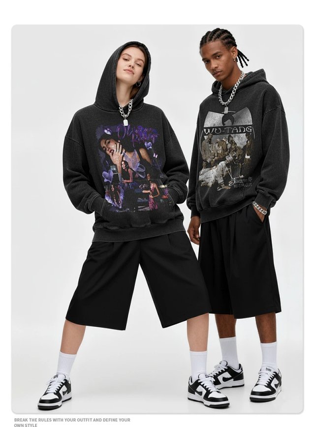 Other HoodiesOther Retro Black Unisex 90s Streetwear Hoodie - Buy on Kakobuysheetfind