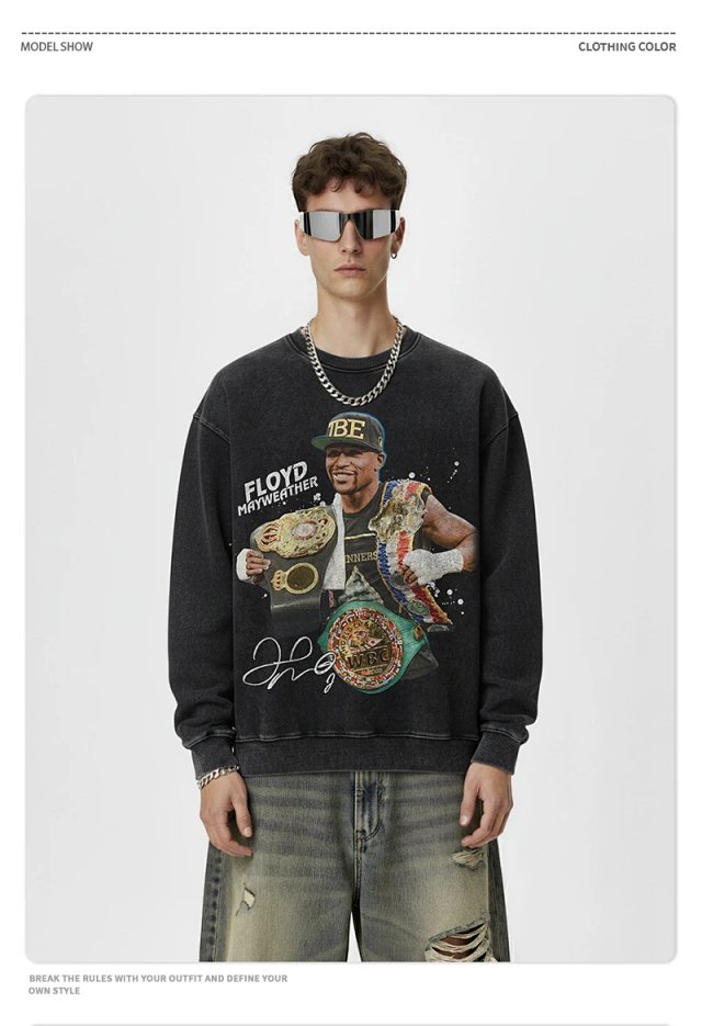Other Vintage Black Boxing Champion Unisex Sweatshirt - Buy on Kakobuysheetfind