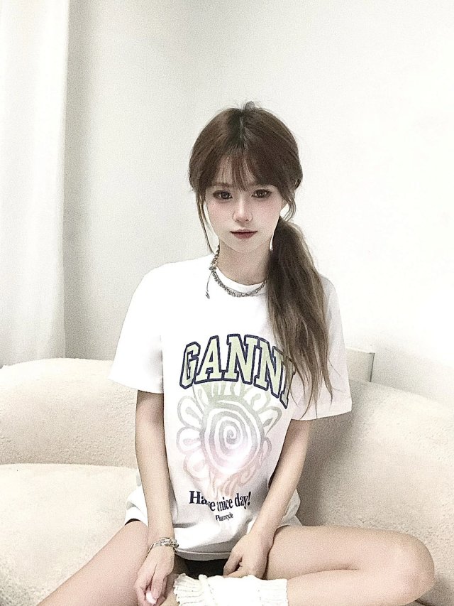 Other Other White Oversized Have Nice Day Y2K Graphic Tee - Buy on Kakobuysheetfind