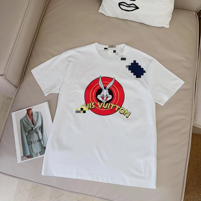 Louis Vuitton Louis Vuitton White Bugs Bunny Graphic Cotton T-Shirt - Buy on Kakobuysheetfind
