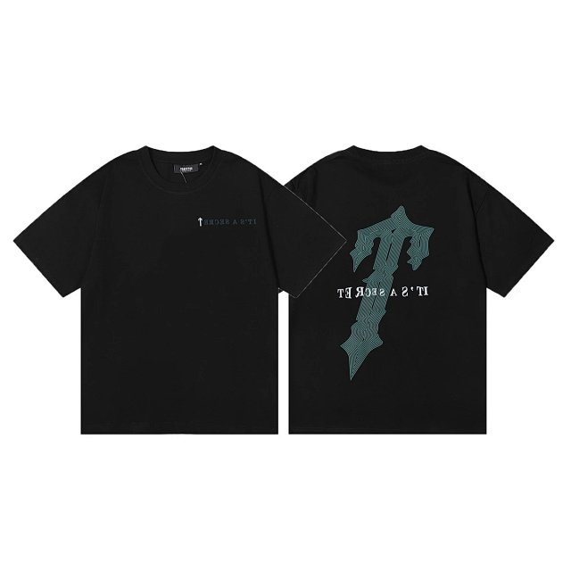 Trapstar Trapstar Black Logo Graphic T-Shirt Unisex Streetwear - Buy on Kakobuysheetfind