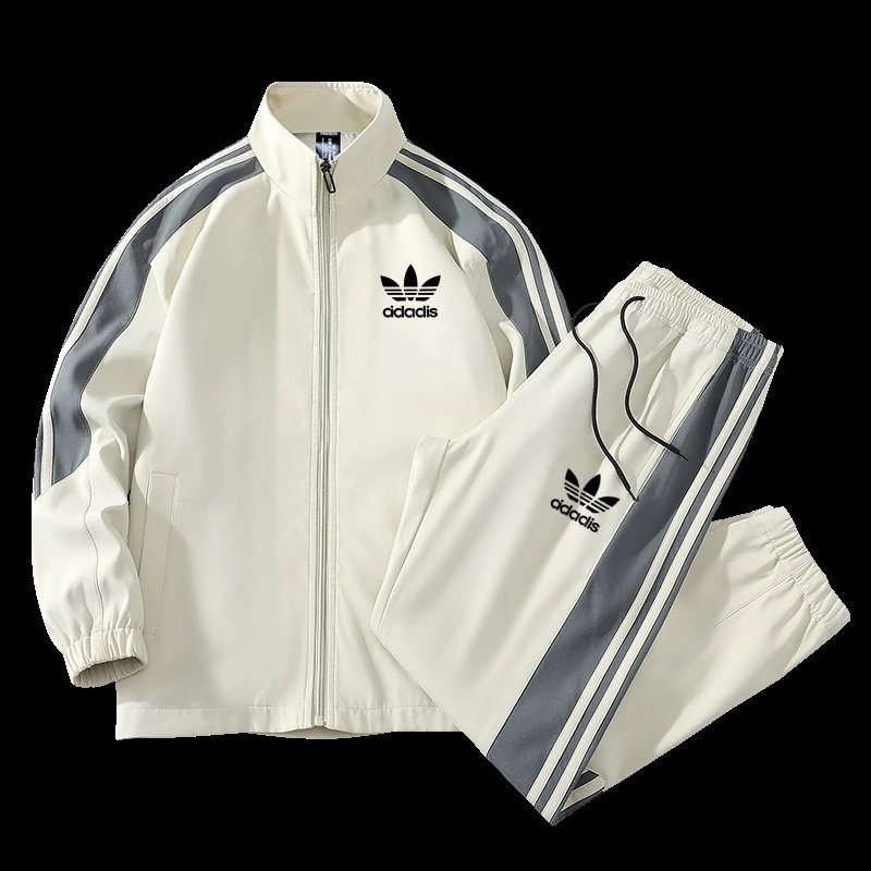 Adidas Adidas Originals Cream Gray Colorblock Tracksuit Set - Buy on Kakobuysheetfind