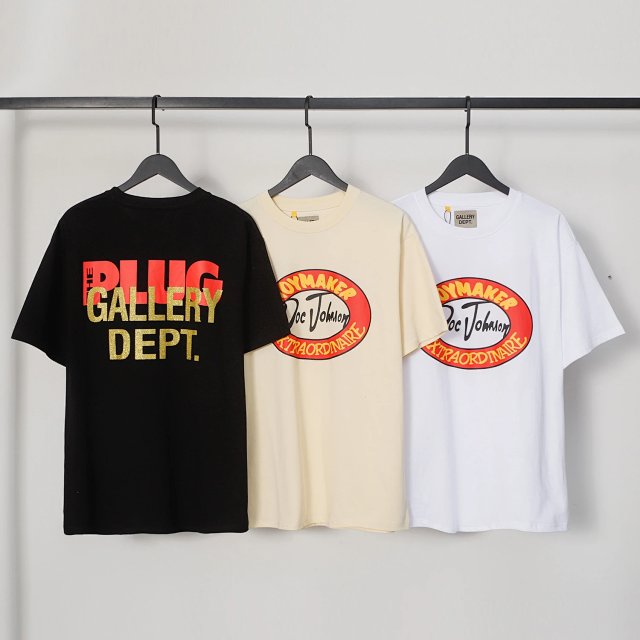 Gallery Dept Gallery Dept Black Logo Cotton T-Shirt Vintage Streetwear - Buy on Kakobuysheetfind