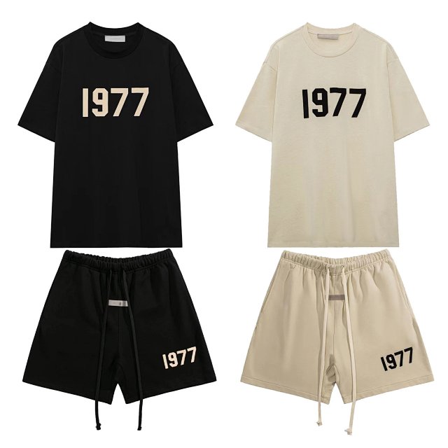 Essentials Essentials 1977 Black Oversized Cotton Streetwear T-Shirt - Buy on Kakobuysheetfind