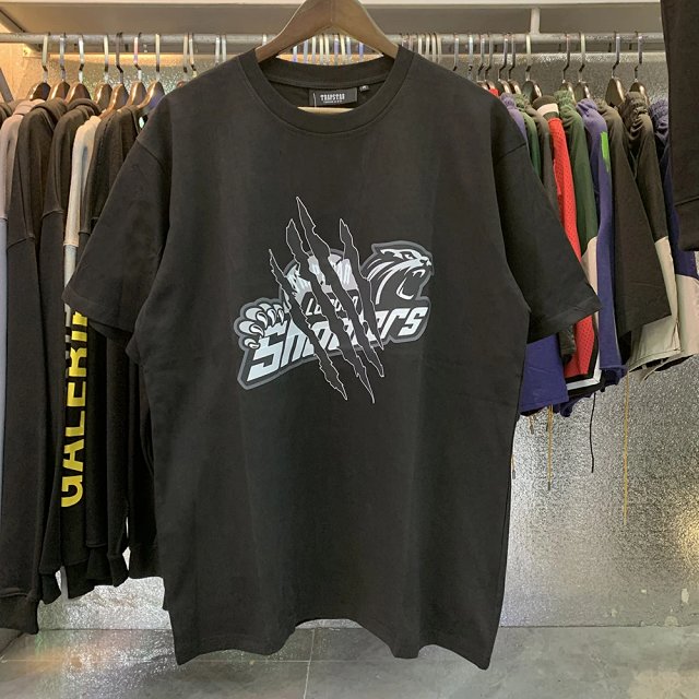 Trapstar Trapstar Black Tiger Scratch Graphic Cotton T-Shirt - Buy on Kakobuysheetfind
