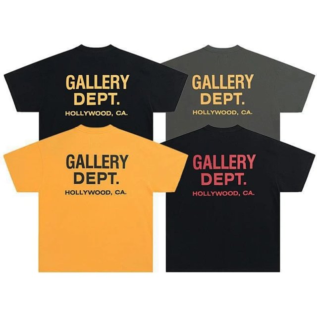 Gallery Dept. Gallery Dept Yellow Hollywood Graphic Cotton T-Shirt - Buy on Kakobuysheetfind
