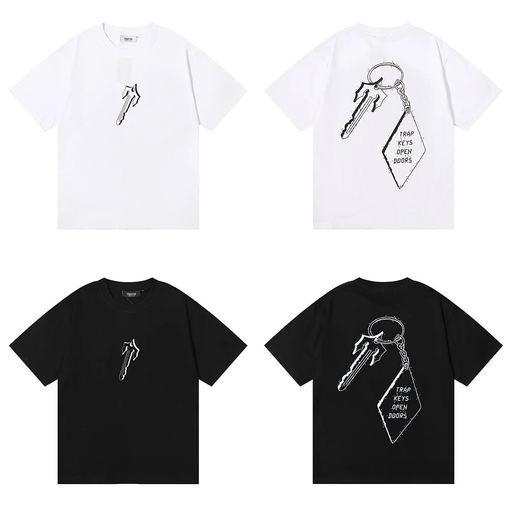 Trapstar Trapstar Black White Key Graphic Cotton T-Shirt - Buy on Kakobuysheetfind