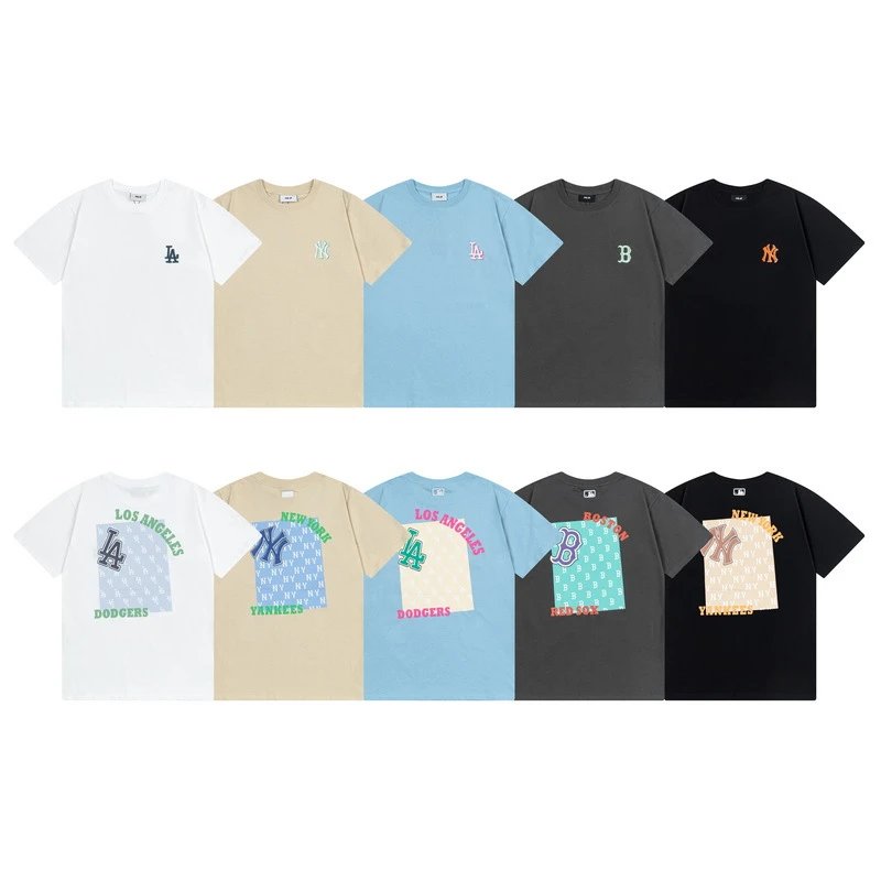 MLB MLB Los Angeles Dodgers LA Embroidered White Cotton T-Shirt - Buy on Kakobuysheetfind