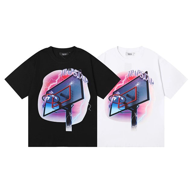 Trapstar Trapstar Black Basketball Hoop Lightning T-Shirt - Buy on Kakobuysheetfind