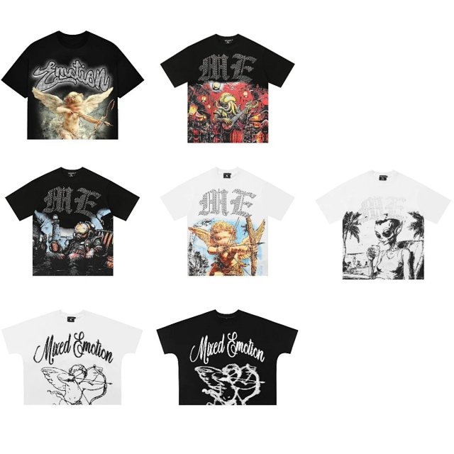 Eric Emanuel Eric Emanuel Black Vintage Gothic Angel Graphic Tee - Buy on Kakobuysheetfind