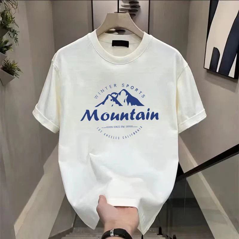 Other MOUNTAIN White Cotton Unisex Graphic T-Shirt - Buy on Kakobuysheetfind