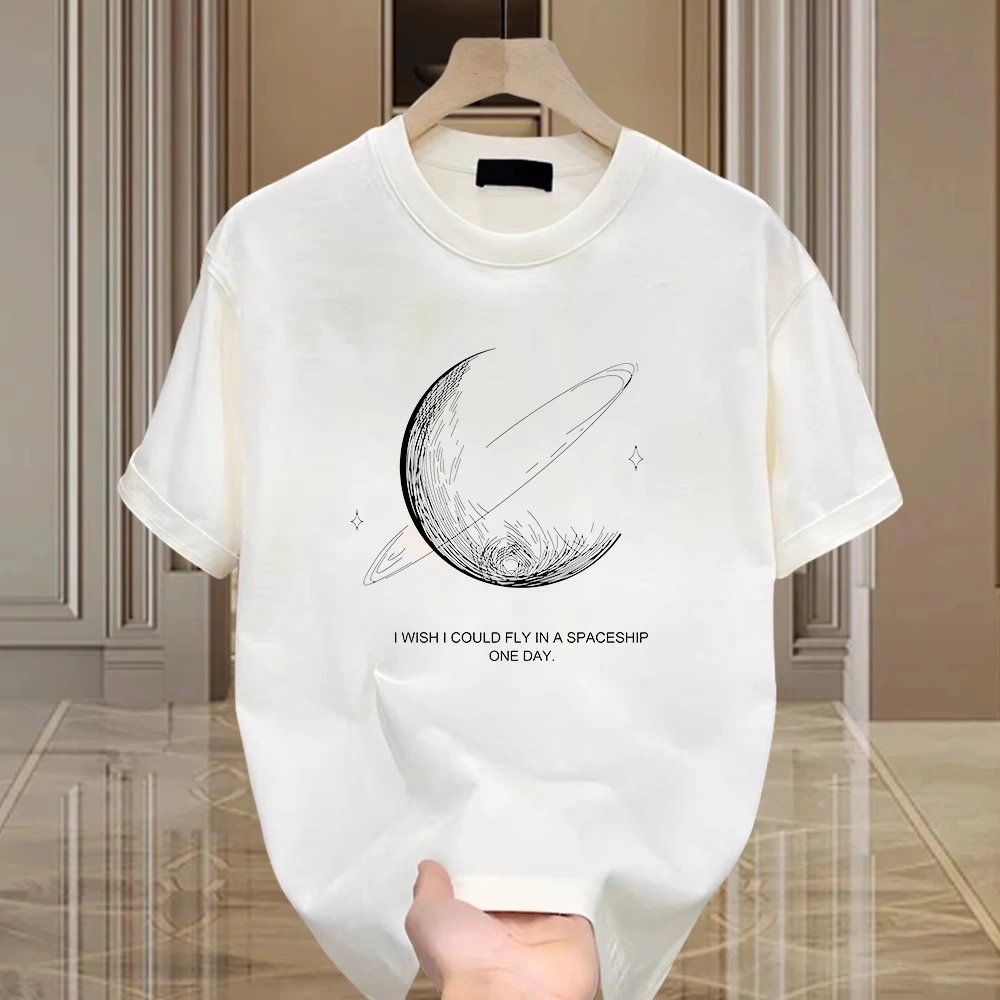 Other [Brand Name] Minimal Universe Off-White Space Print T-Shirt - Buy on Kakobuysheetfind