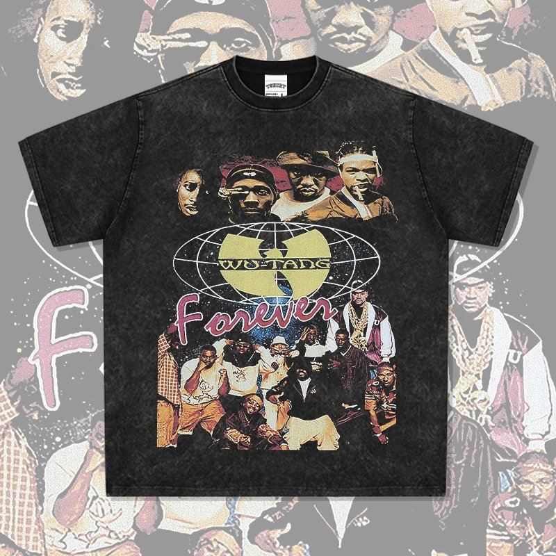 Other Vintage Washed Cotton HipHop Graphic Tee - Buy on Kakobuysheetfind